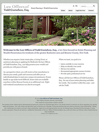 Law Office website